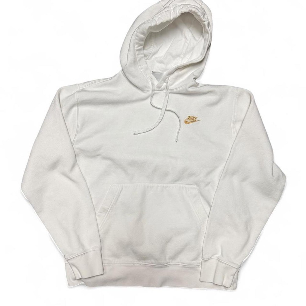 White Nike Hoodie Medium